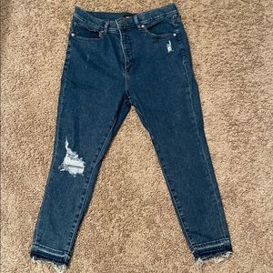 Express Skinny High Rise Jeans - Size 12S